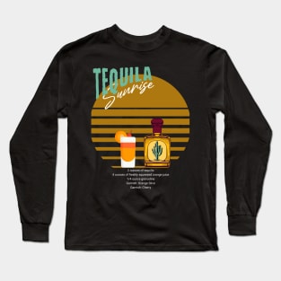 Tequila Sunrise Long Sleeve T-Shirt